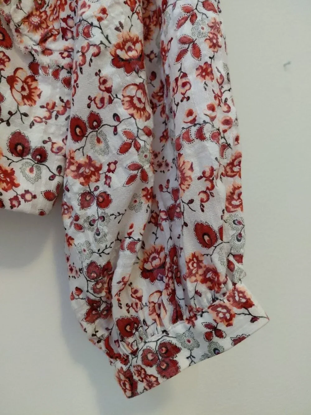 Anthropologie peasant blouse